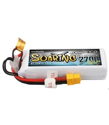 Soaring Lipo Batterie Gensace 3S 2700mAh 30C