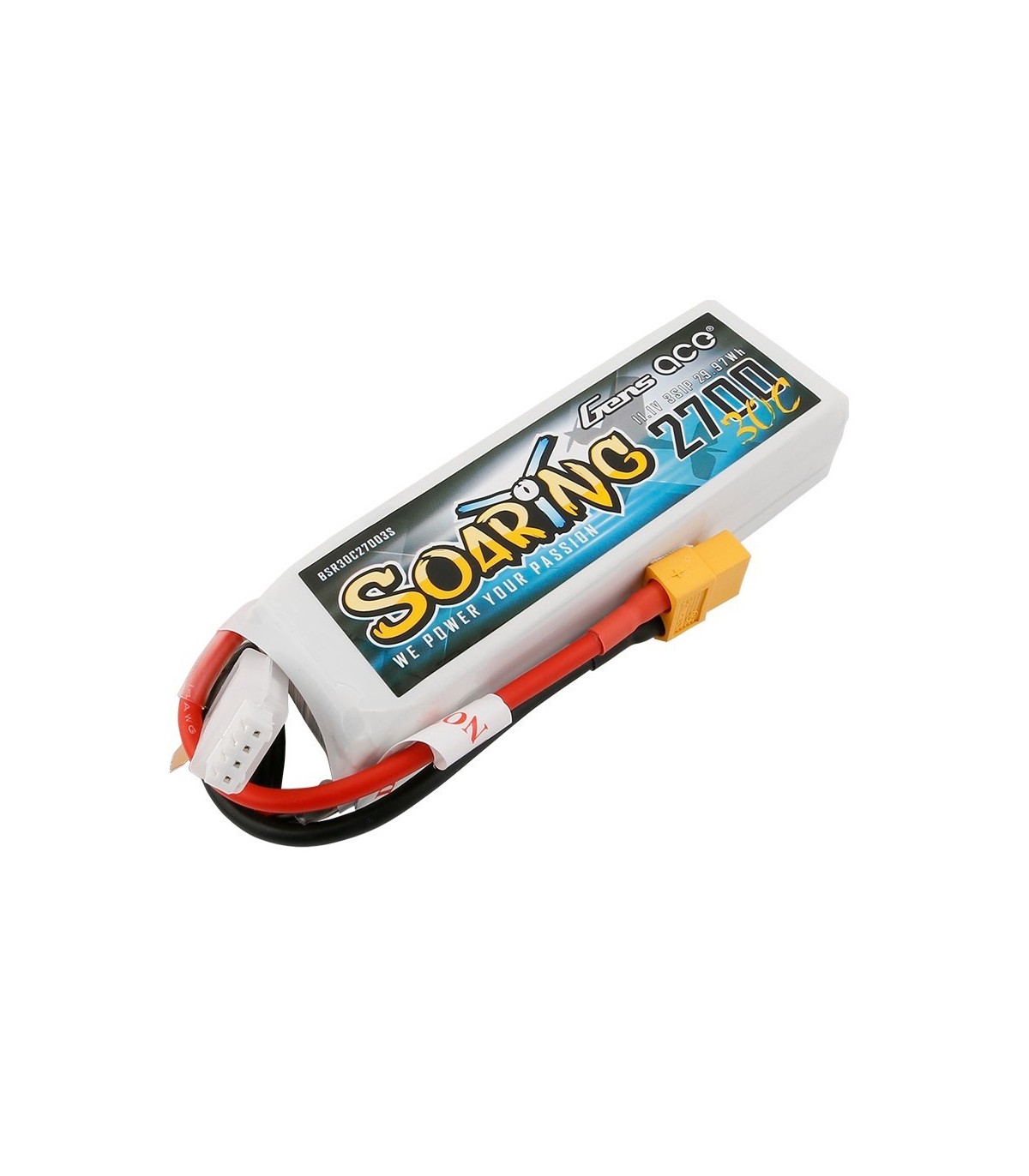 Soaring Lipo Batterie Gensace 3S 2700mAh 30C