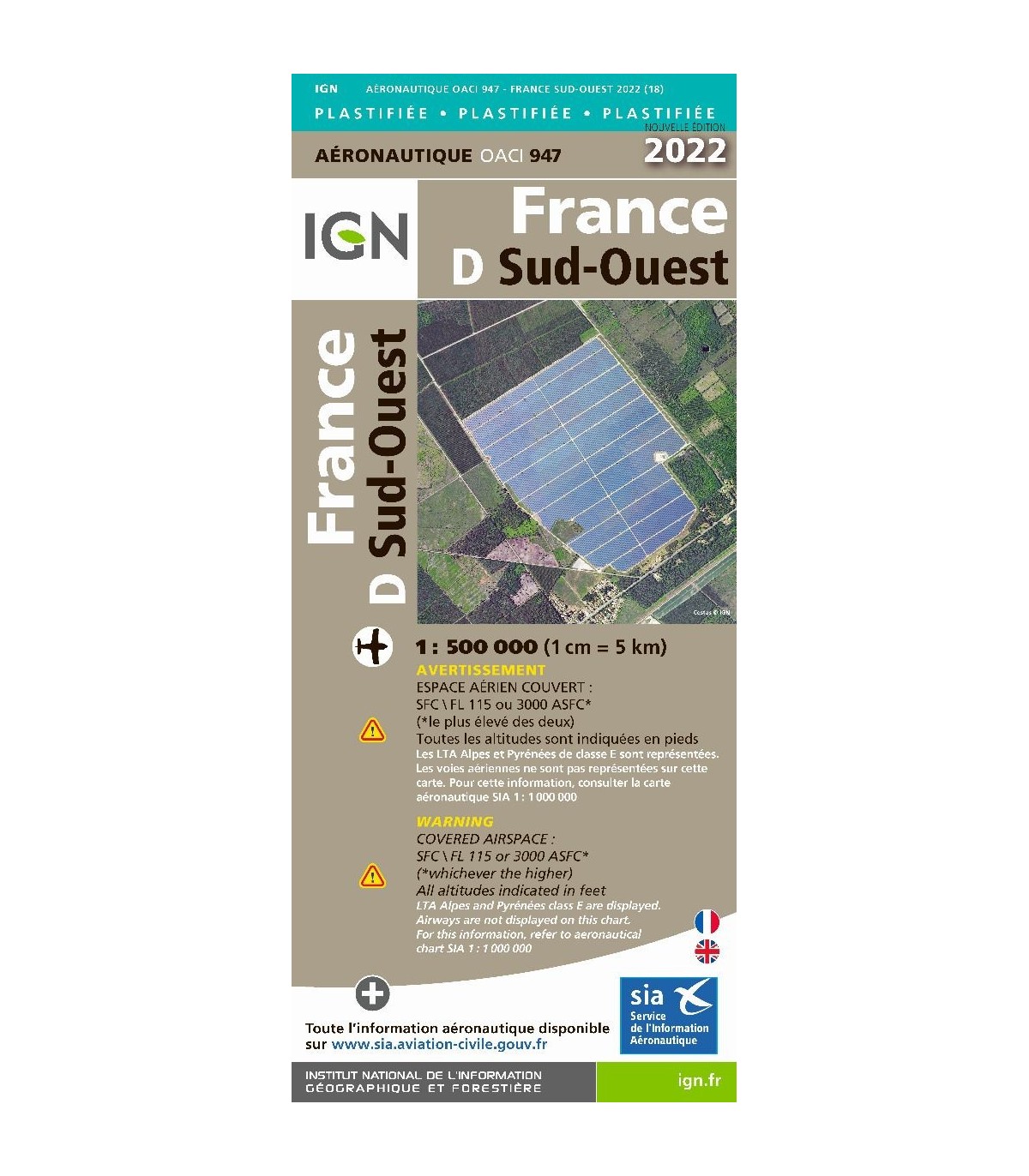 ICAO France 2022 Kaarten