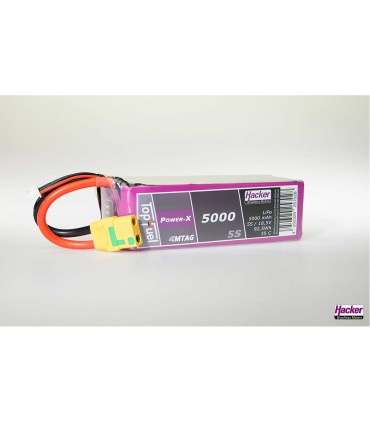 Hacker 5000 mAh 4 s 35C Xt90 Lipo Batterie