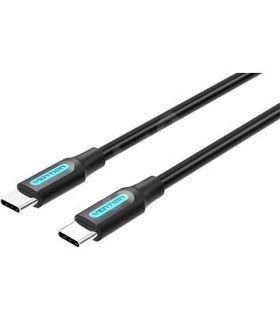 Câble USB 2.0 mâle/mâle Type C PD 60W Noir Vention