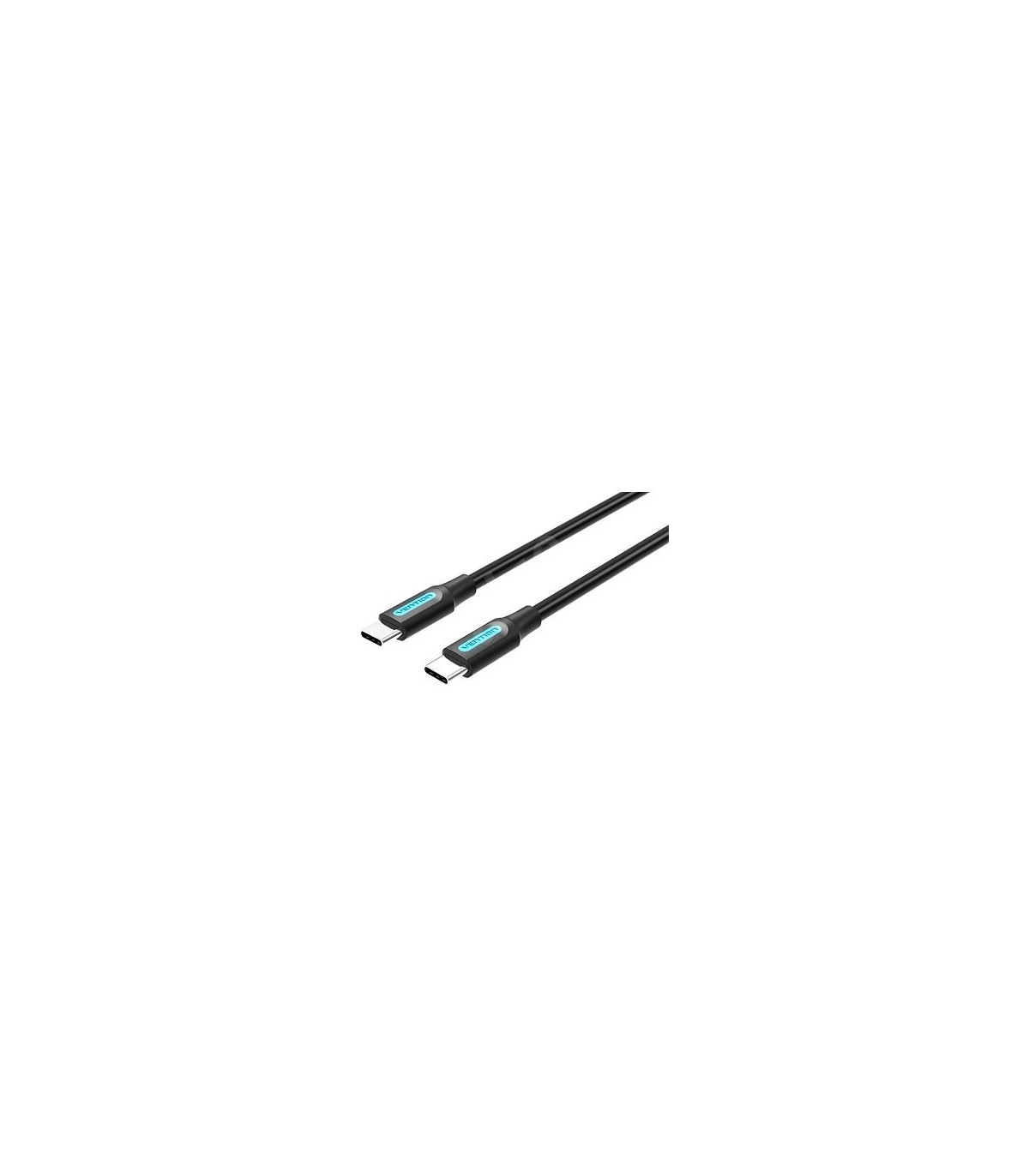 Cable USB 2.0 Macho/macho Tipo C PD 60W Negro Vention
