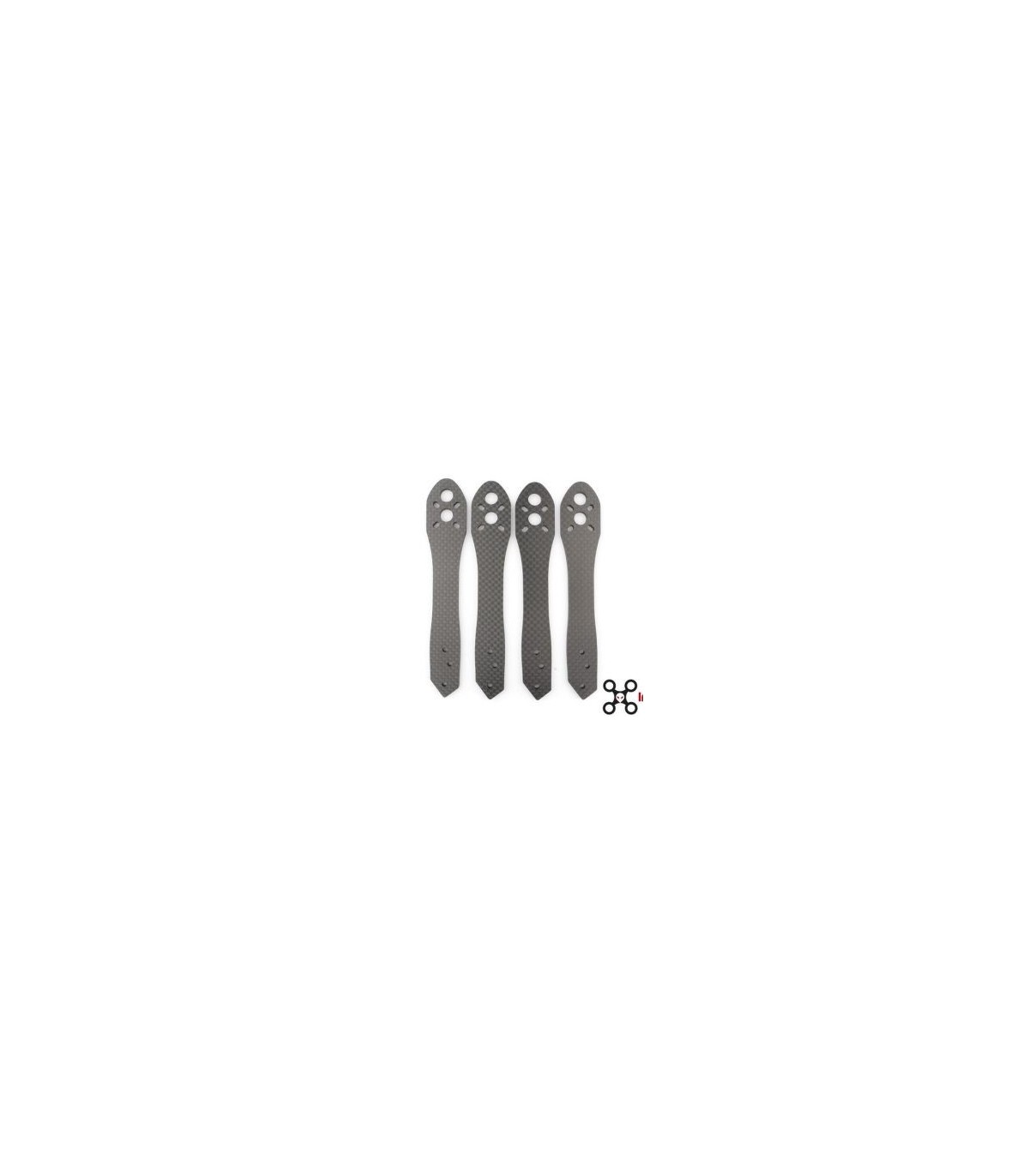 4 Bracci di ricambio per Alien 5 " ImpulseRC