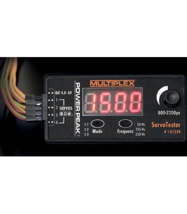 Testeur Servo POWER PEAK Multiplex