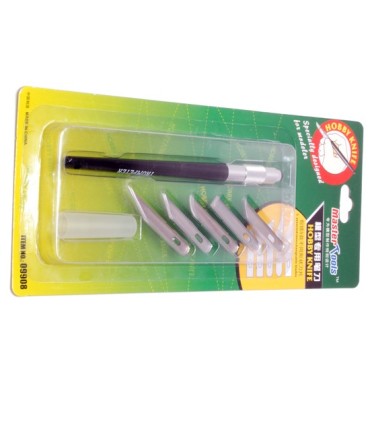 Cortador de precisión con 5 cuchillas a juego MASTER TOOLS