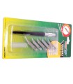 Präzisionsschneider mit 5 sortierten Klingen MASTER TOOLS
