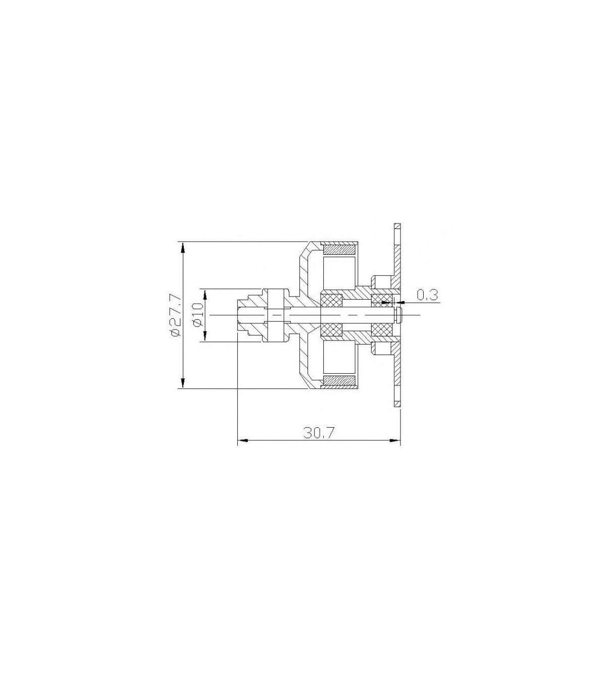 Motore brushless DM2205 Kv1200 Protronik