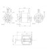 Motor sem escova DM2215 Kv3500 Protronik