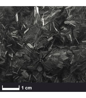 Fibres de carbone coupées 3mm (100g)