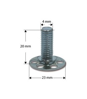 Parafuso de M4x200mm para a laminação (por 6)