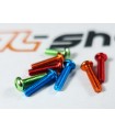 Screw alu anodized m3x12 truss-head