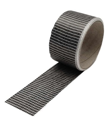 Cinta de fibra de carbono 125 g/m2 UD 50mm (5m)