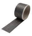 De band van de koolstofvezel 125 g / m2 UD 50mm (5m)