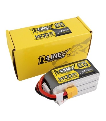 Tattu 6S 1400mAh 150C Rline V5 Lipo Battery