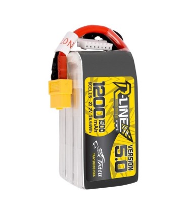 Batería Tattu 6S 1200mAh 150C Rline V5 Lipo (!!!pre-orden!!! llegada prevista a principios de octubre))