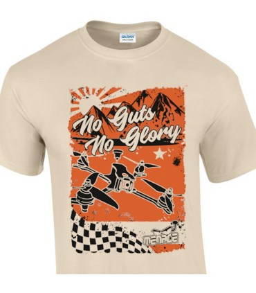 Senza coraggio Senza gloria Minaccia T-shirt