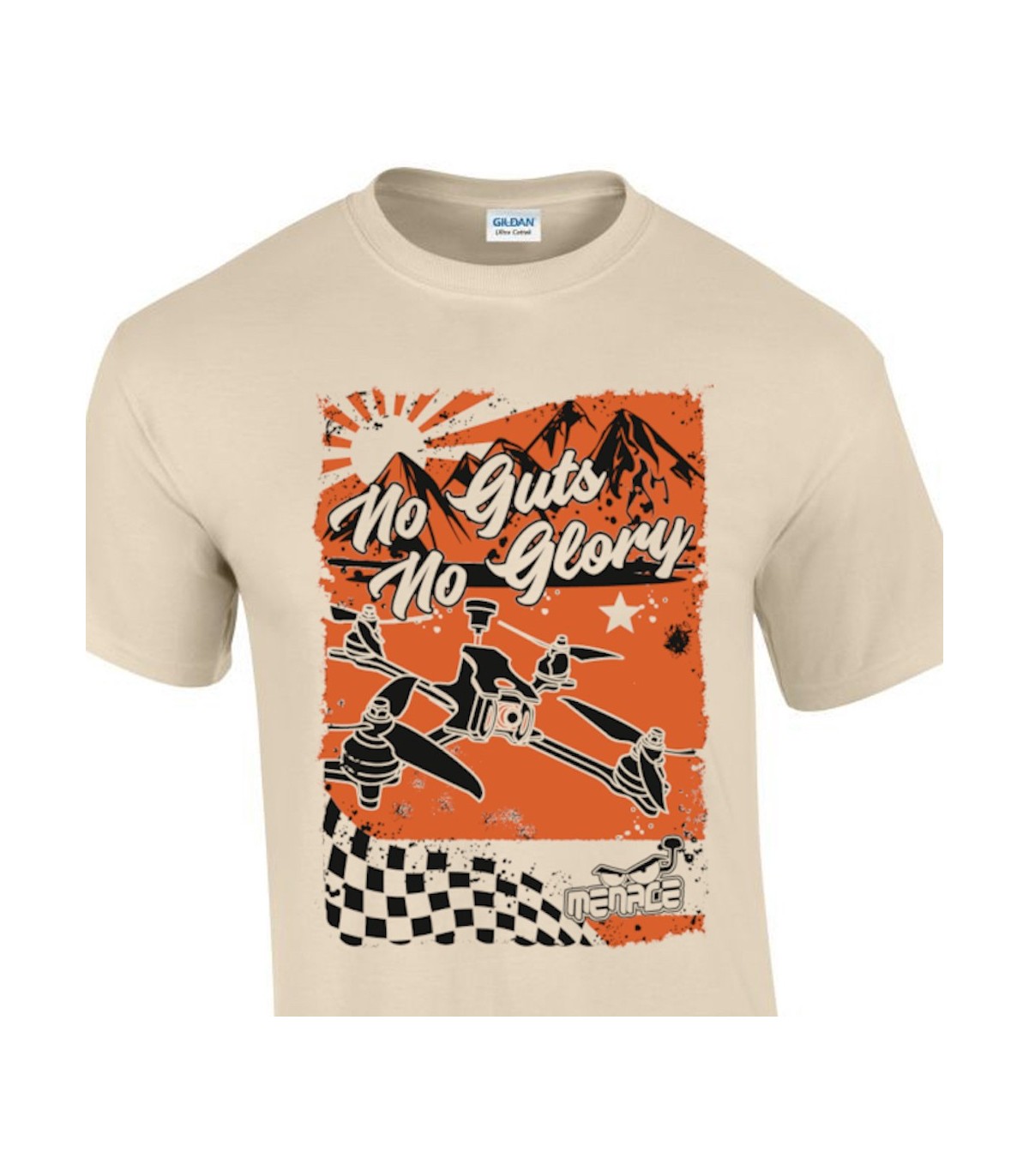 Senza coraggio Senza gloria Minaccia T-shirt