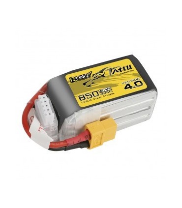 4S 850mAh 130C Tattu Rline v4 LIPO Batterie