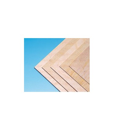 Planche de contreplaqué 500x250x2mm