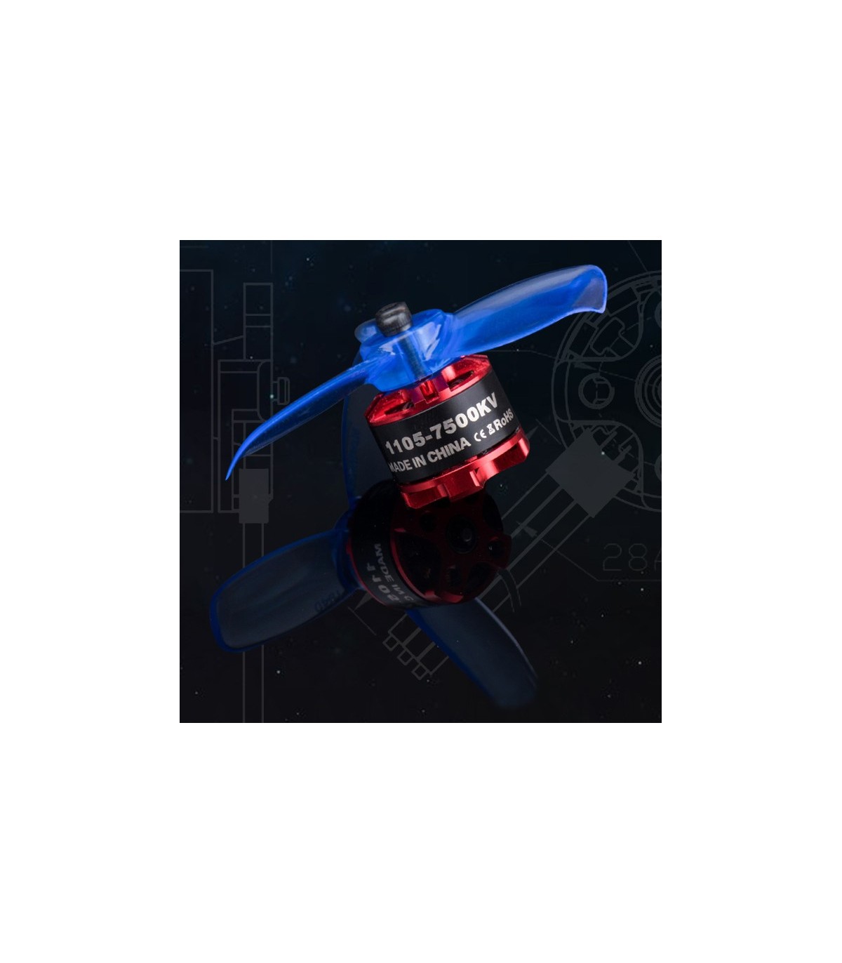 Motor GEMFAN M1105 7500KV