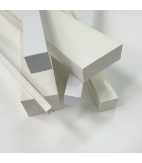 Baguette plastique 6x6mm longueur 1m