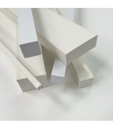 Baguette plastique 6x6mm longueur 1m