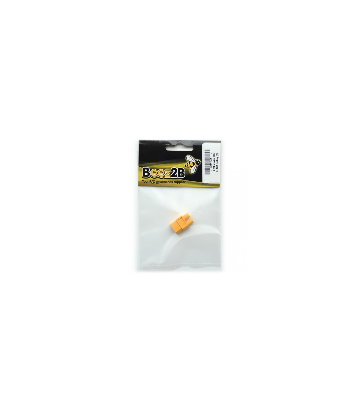 Adaptateur XT60 controleur (M) vers EC3 batterie (F)