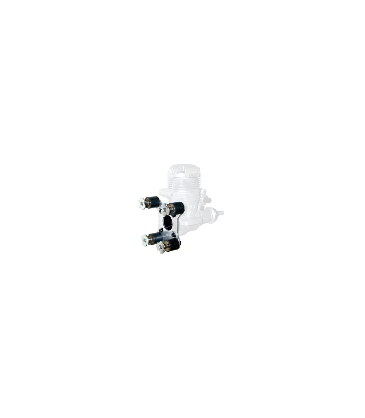 Bâti moteur radial amorti 13 à 20cc Sullivan (!!!arrivage prévu le 26.10.22!!!)