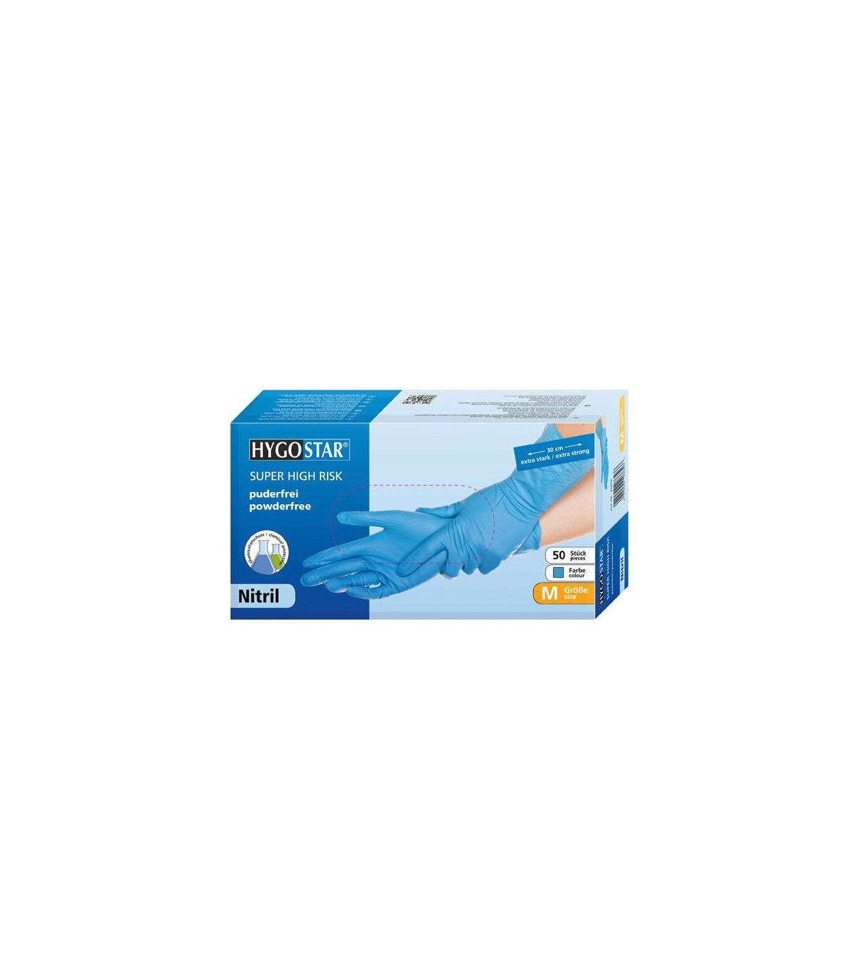 Gants en nitrile taille L (par 50)