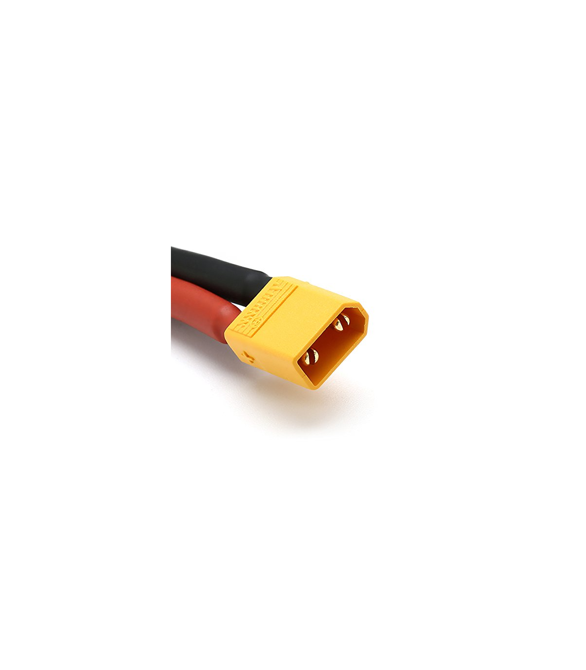 Charging cord connector XT60 with cable of 30 cm, and banana plug