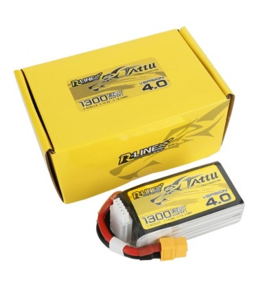 Batterie lipo R-line V4 4S 1300mAh 130C