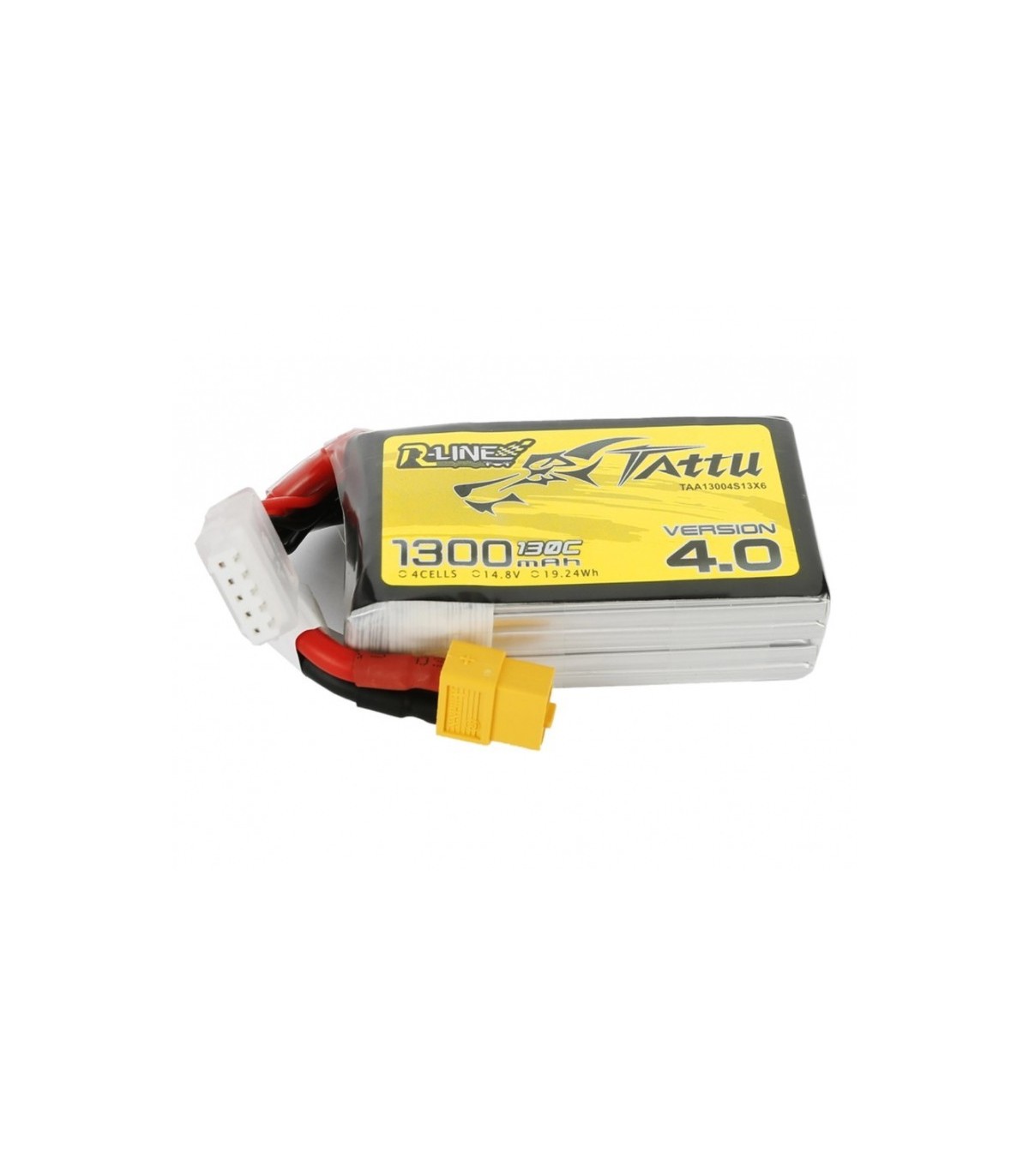 Batterie lipo R-line V4 4S 1300mAh 130C