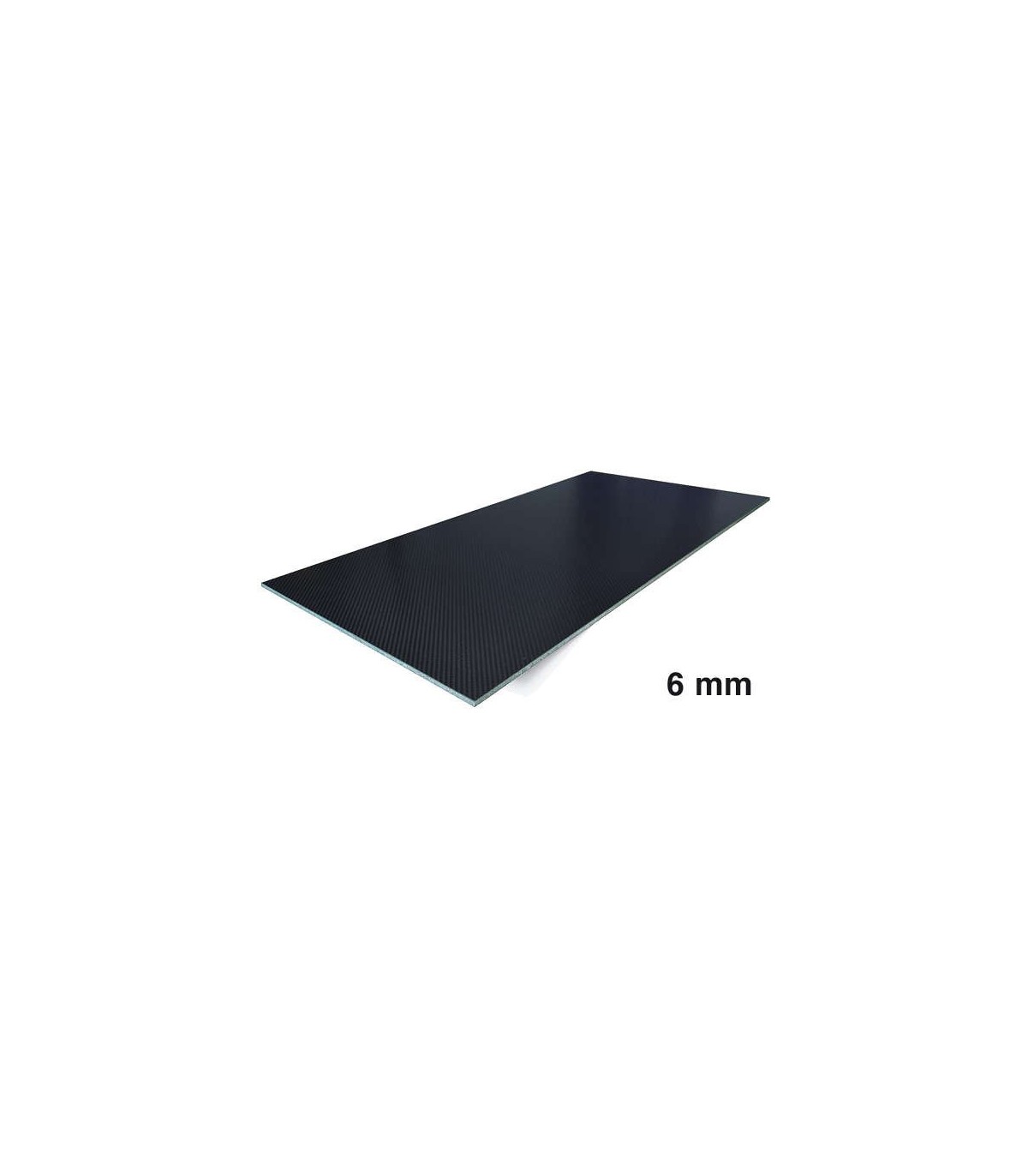 Plaque sandwich carbone Mycell-Airex 350 x 150 x 6 mm