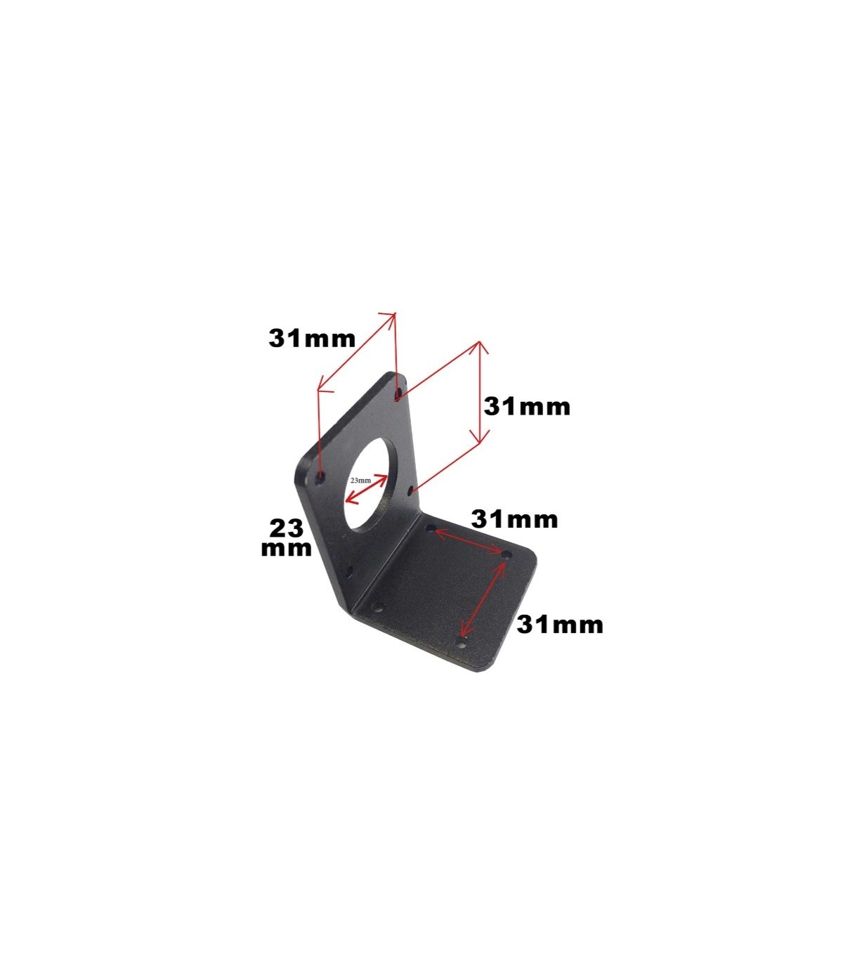 Support de fixation moteur type 3 Robbe