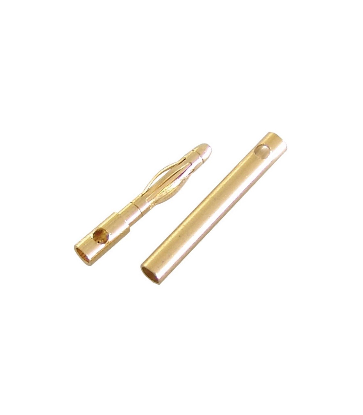 Connecteurs or 2mm (10 paires)