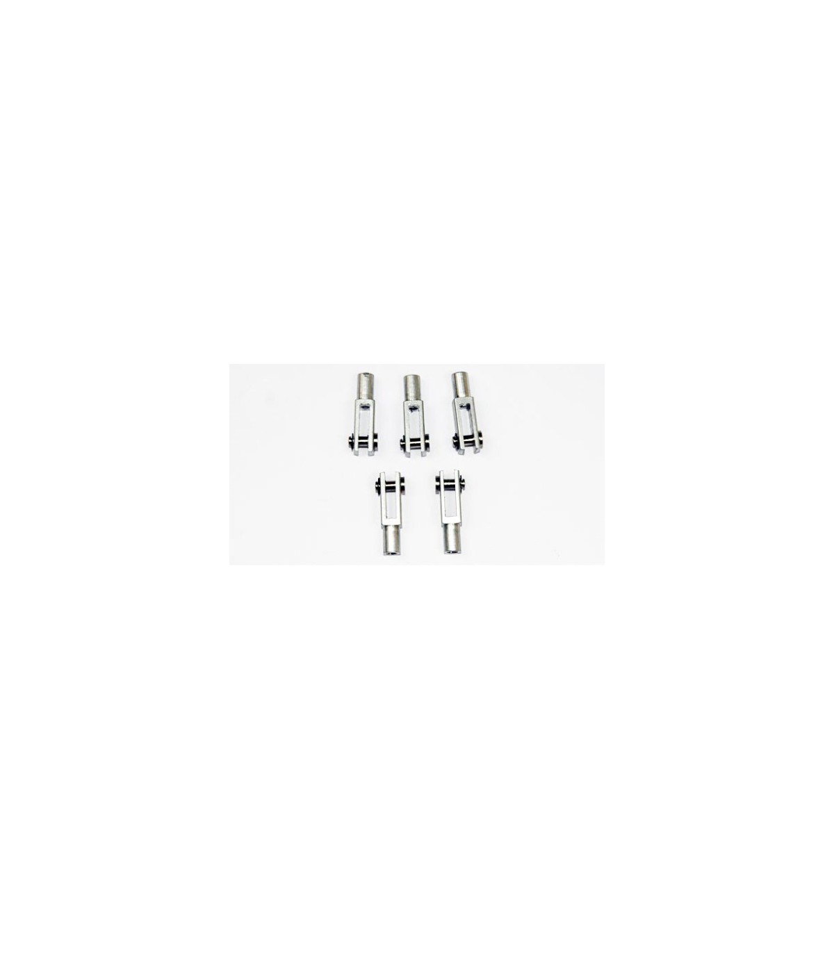 Chapes alu M3 (par 5)