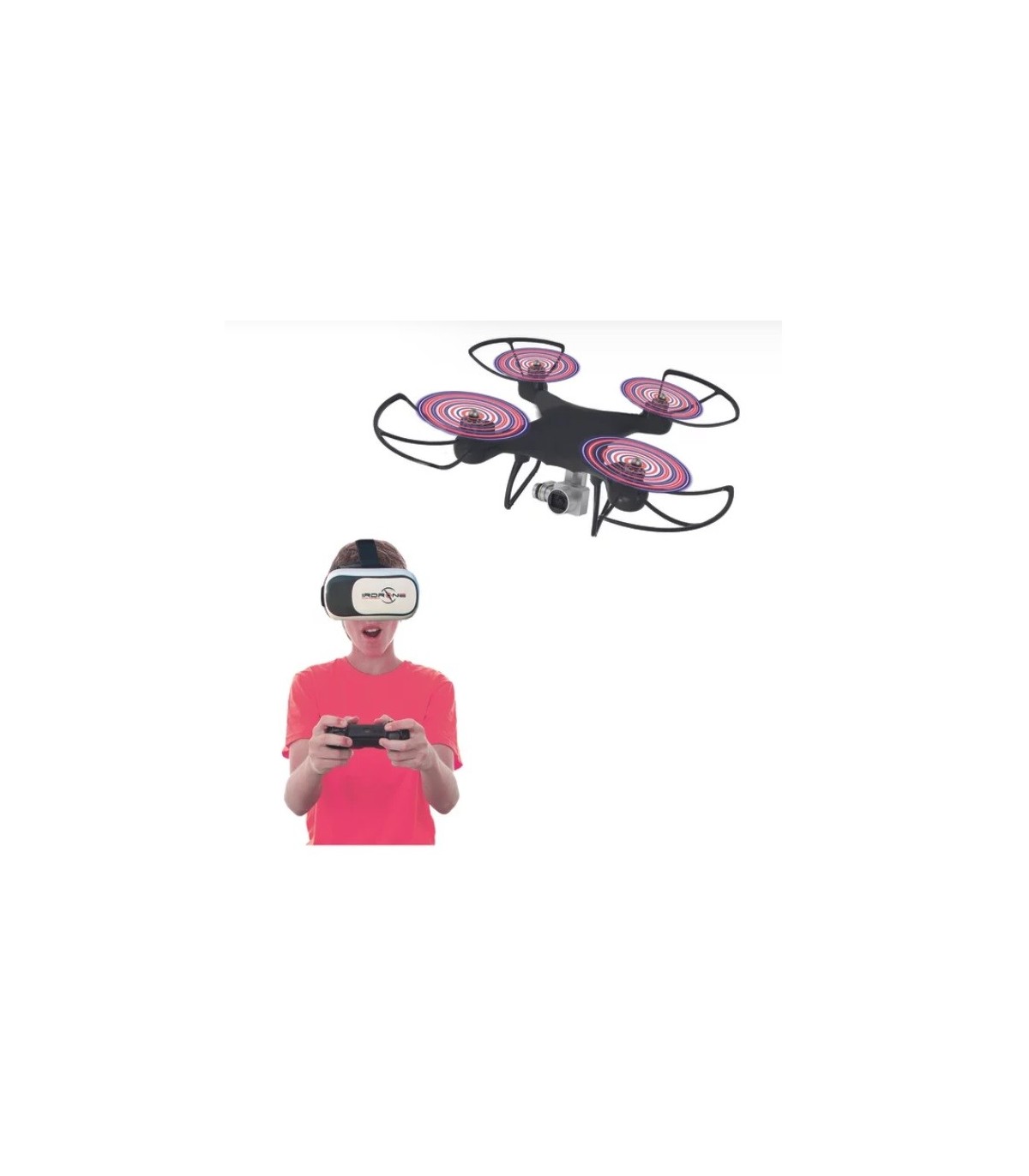 Néon drone VR