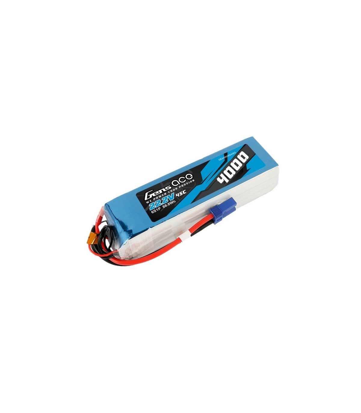Batterie lipo Gensace 4000 mAh 6S 45C