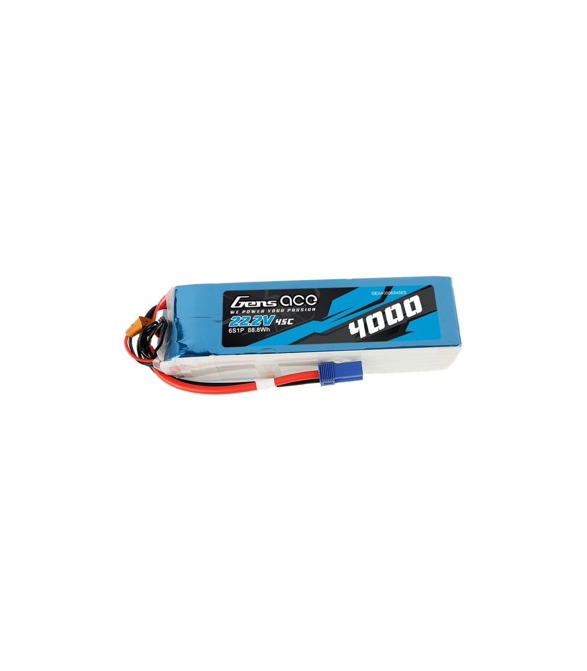 Batterie lipo Gensace 4000 mAh 6S 45C