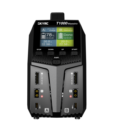 Chargeur SKYRC T1000 Maestro Duo (AC450W DC 1000W)