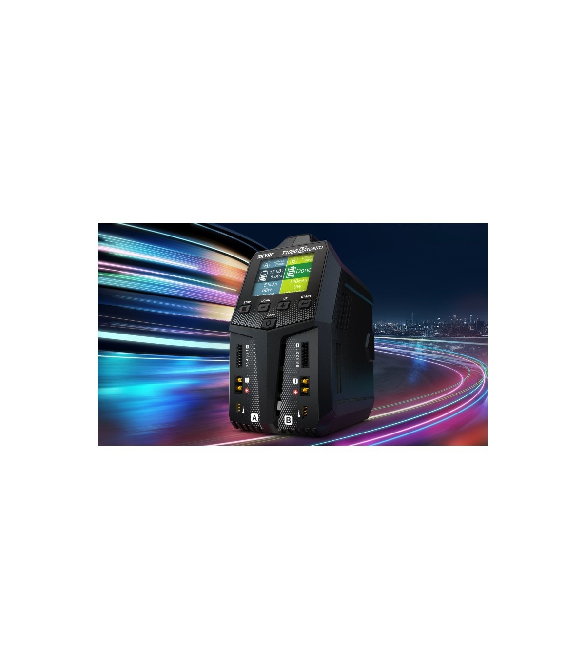 Chargeur SKYRC T1000 Maestro Duo (AC450W DC 1000W)
