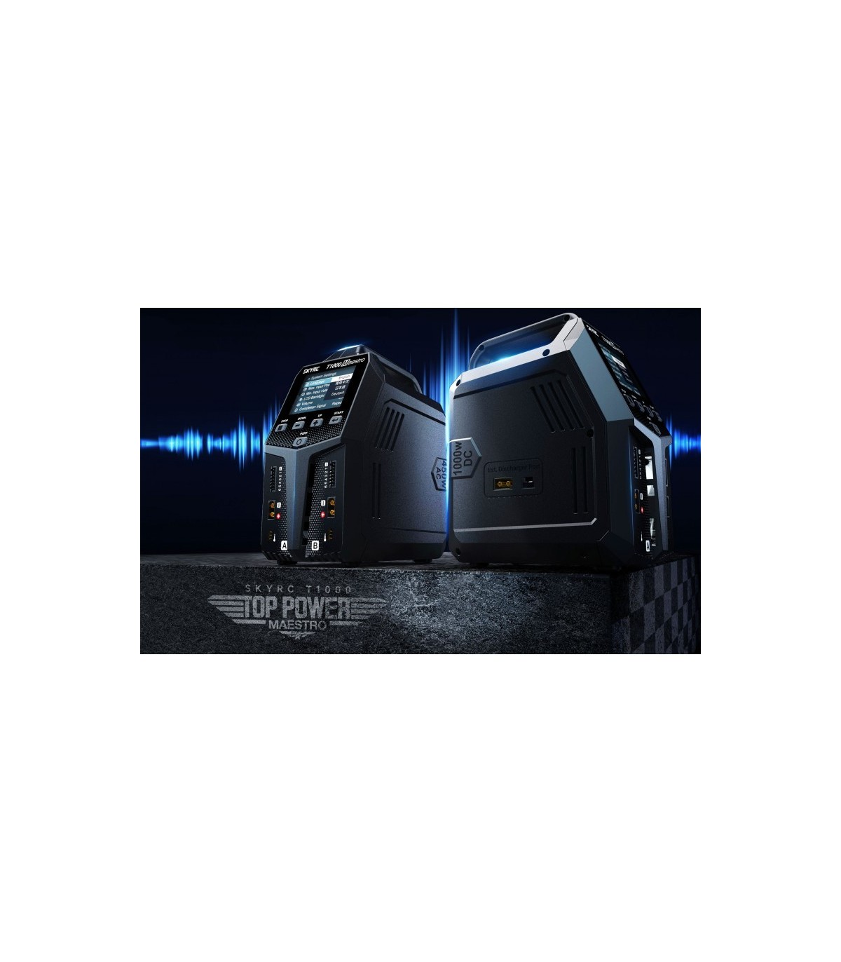 Chargeur SKYRC T1000 Maestro Duo (AC450W DC 1000W)