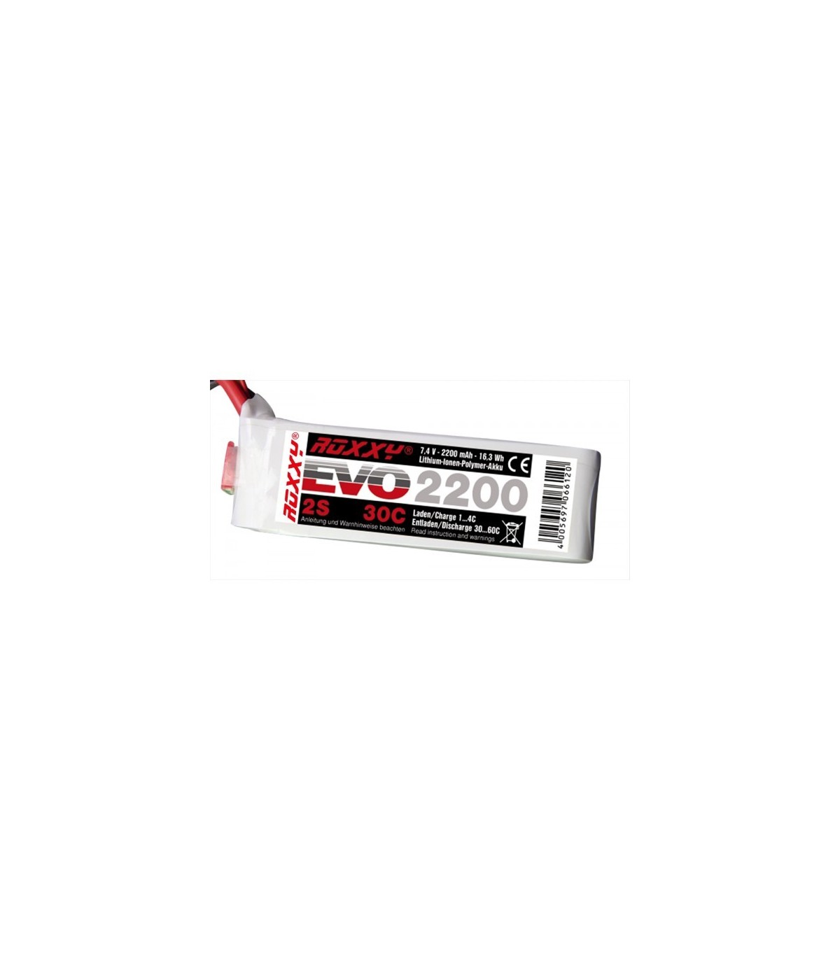 Batterie Lipo Roxxy EVO 2S 2200mAh 30C