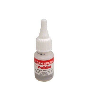 Colle cyano polystyrène et Depron ROBBE 20g