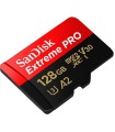 Carte Micro SD SanDisk Extreme Pro 128Go