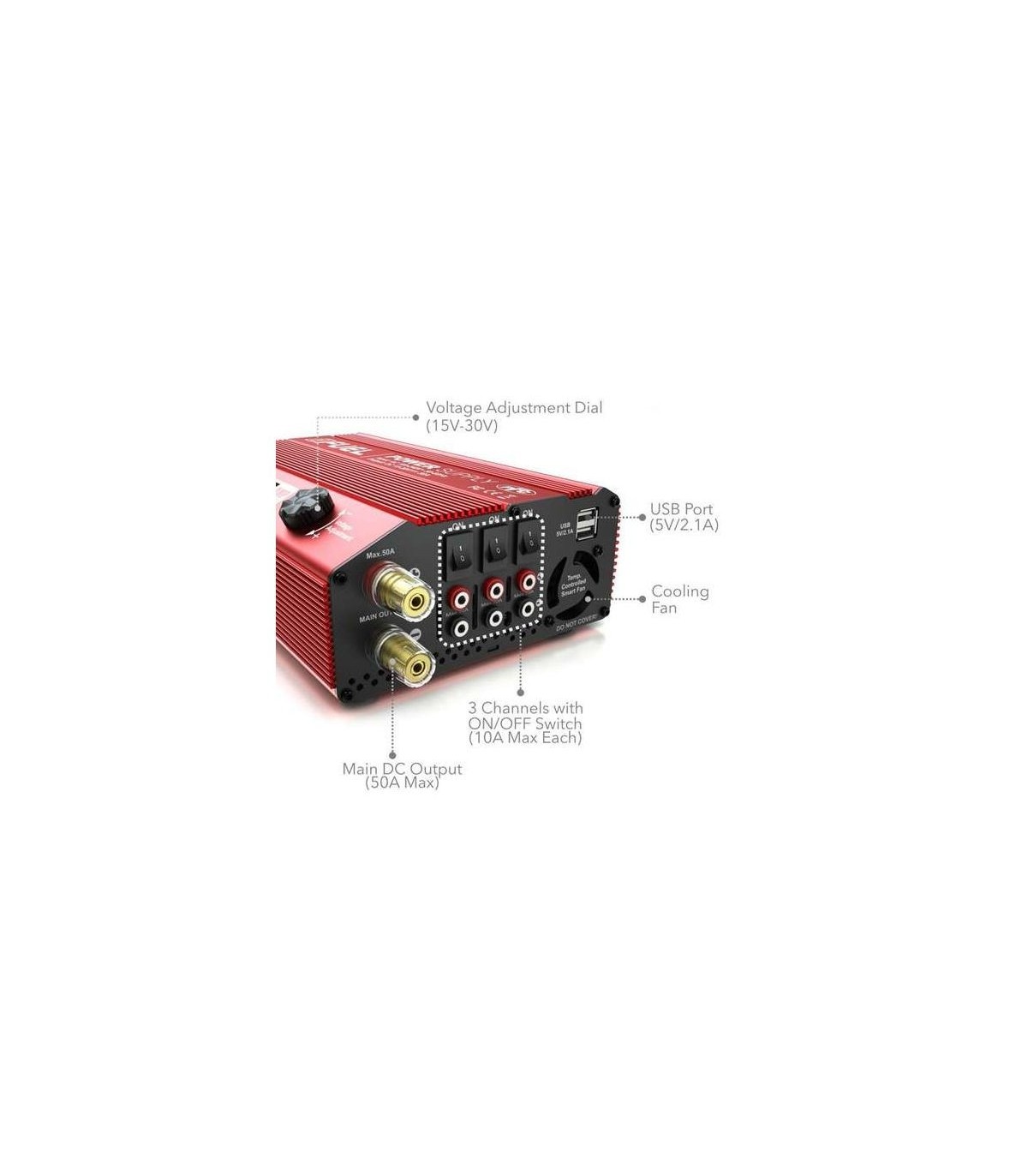 Alimentation stabilisée eFuel V2 50A (1200w)