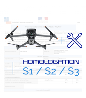 DJI MAVIC 3 - PACK HOMOLOGATION S1/S2/S3