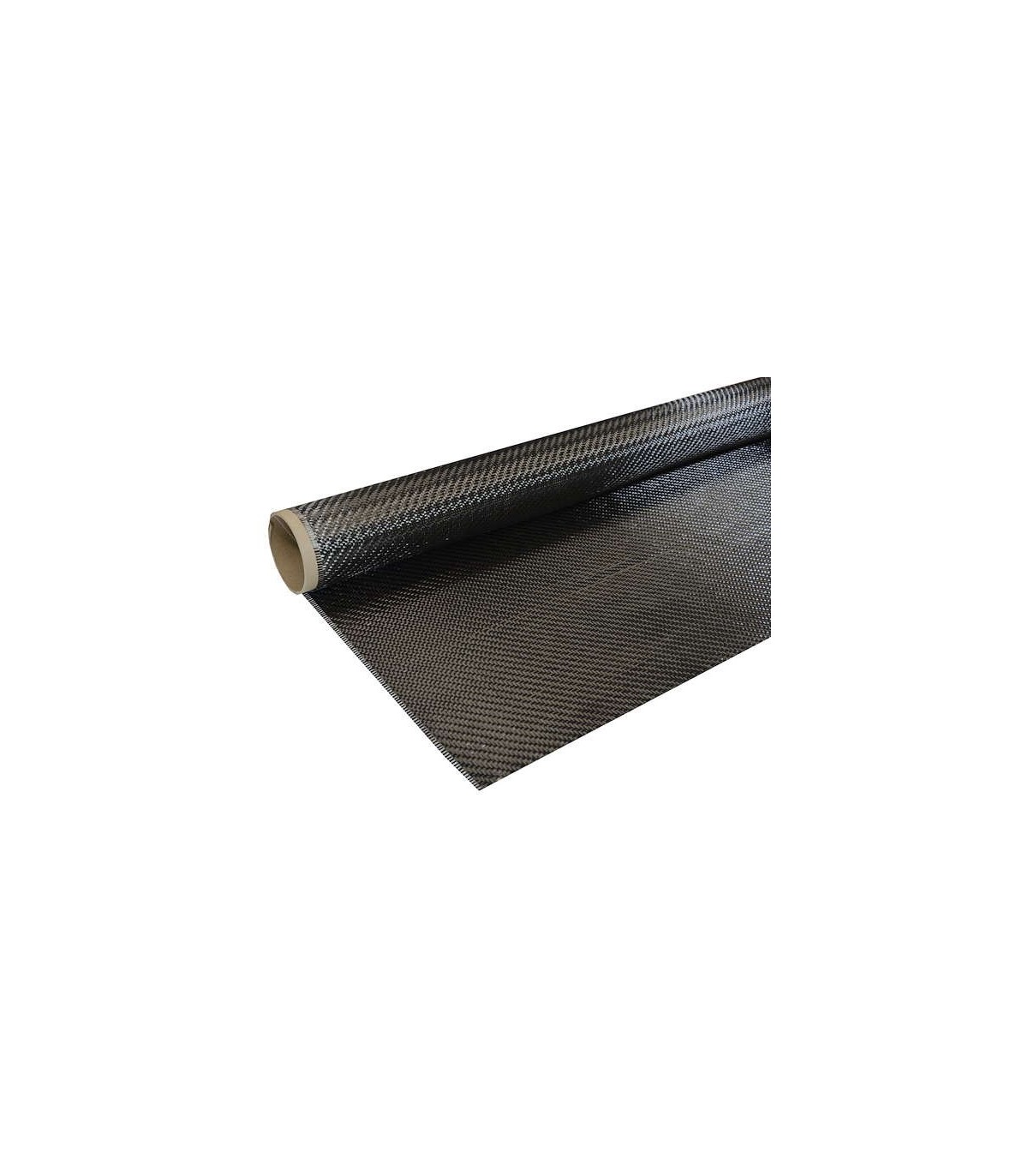 Tissu en fubre de carbone aéro 160 g/m² (rouleau de 1 m)