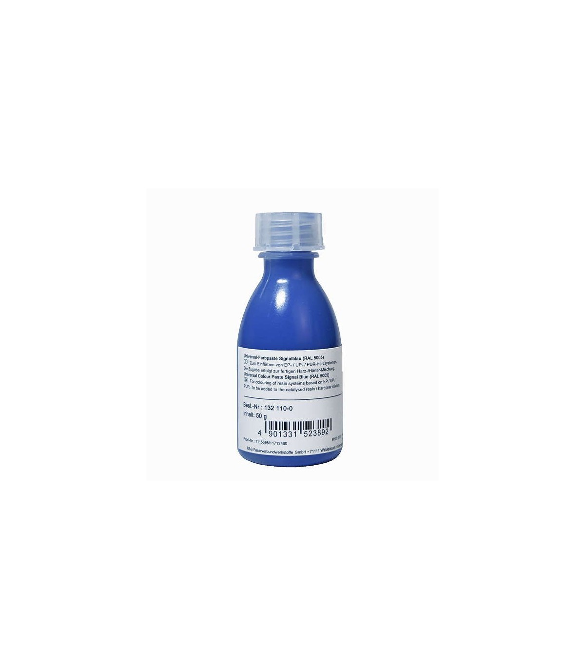 Colorant bleu pour résine