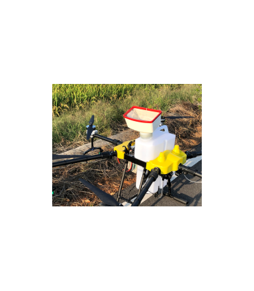Entonnoir avec filtre pour drone d'épandage